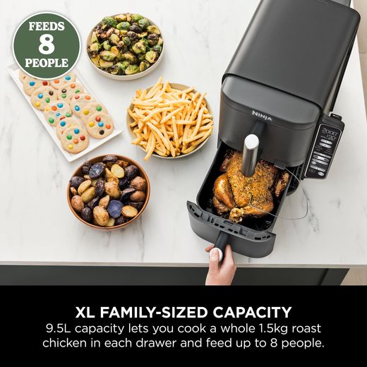 Ninja Double Stack XL SL451UK Air Fryer - Grey