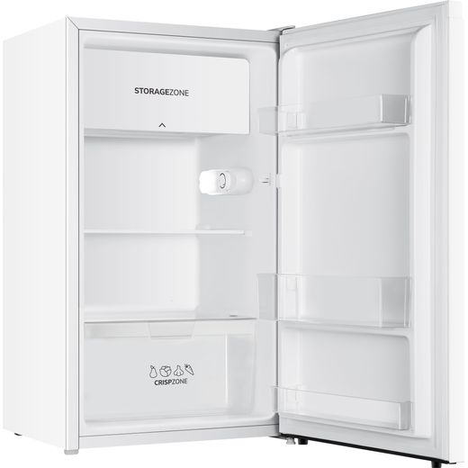 Fridgemaster MUR4894E Compact 84cm High Fridge with Ice Box - White - E Rated