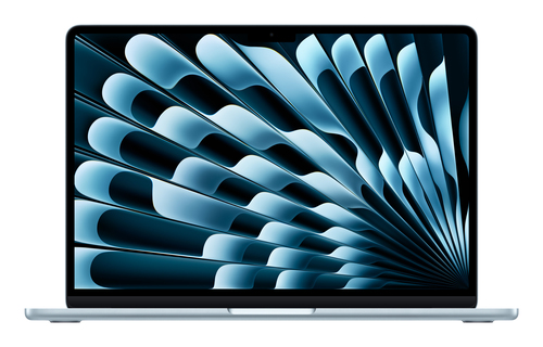 Apple MacBook Air 13-inch : M4 chip with 10-core CPU and 8-core GPU, 16GB, 256GB SSD - Sky Blue, Apple M, 34.5 cm (13.6