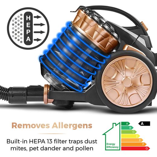 Tower T102000BLGPETS Cylinder Vacuum Cleaner