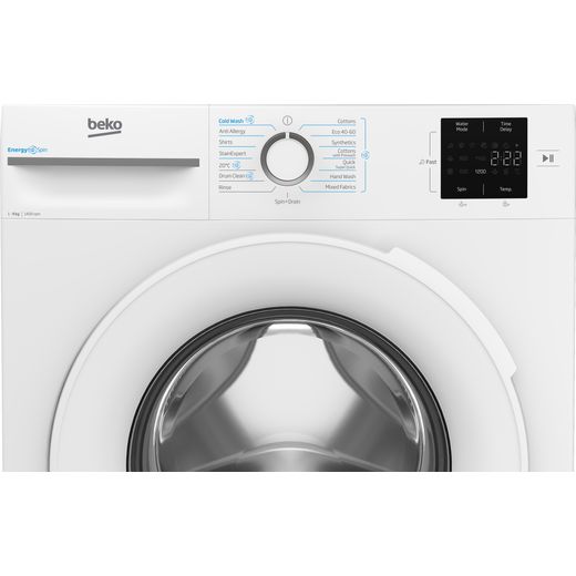 Beko EnergySpin™ BM3WT3941W 9Kg Washing Machine with 1400 rpm - White