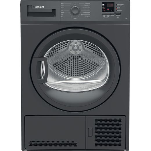 Hotpoint C HD C92 GGGD UK 9Kg Condenser Tumble Dryer - Anthracite