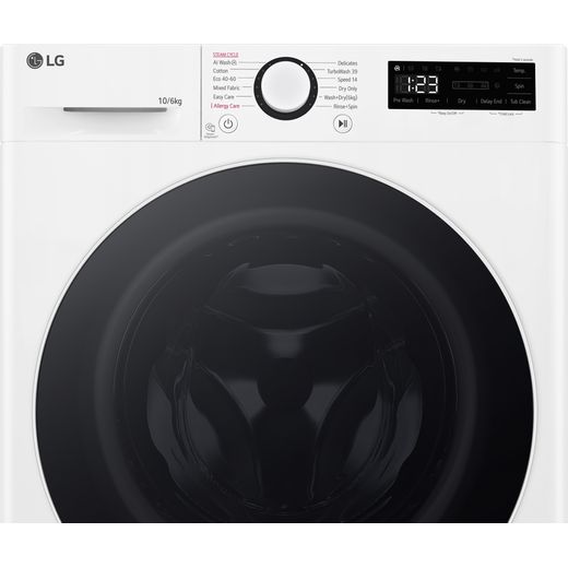 LG Series 4 Pro AI Direct Drive™ FWY706WWTN1 Washer Dryer - White