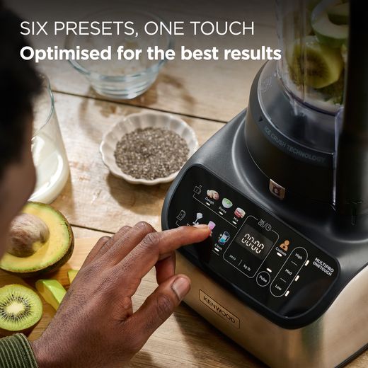 Kenwood MultiPro One Touch FDM73.850SS Food Processor - Black / Chrome