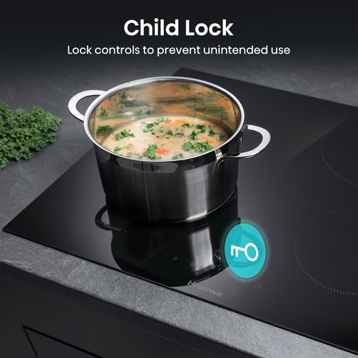 Hisense E6422SC Built In Ceramic Hob - Black