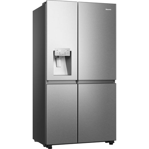 Hisense PureFlat Infinite RS818N4TIC American Fridge Freezer - Stainless Steel