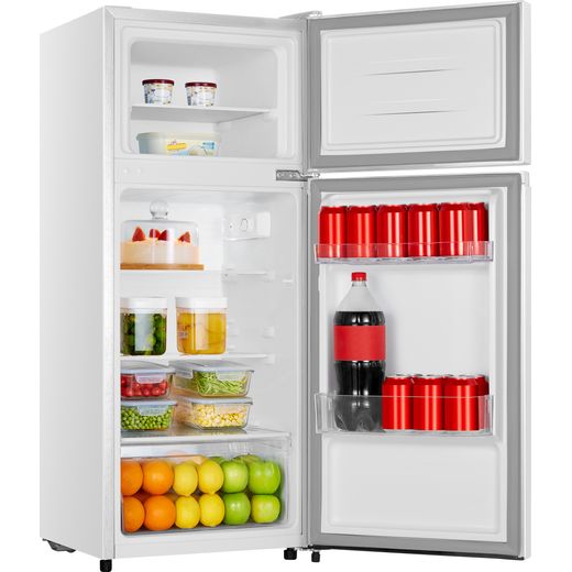 Fridgemaster MTM48120E 117cm High 80/20 Small Fridge Freezer - White - E Rated