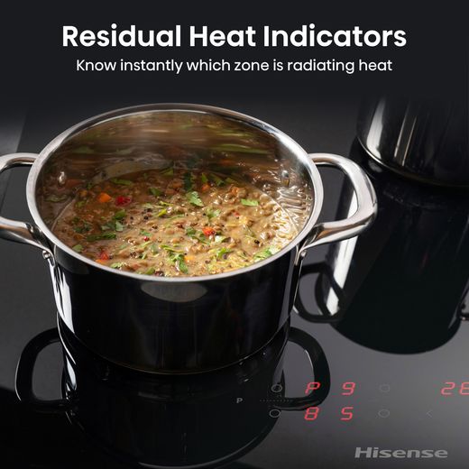 Hisense HIA64UK 60cm Induction Hob - Black