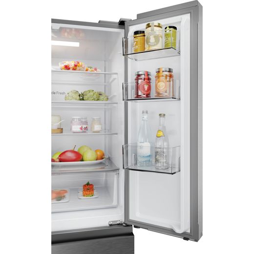 Hoover H-FRIDGE 700 HONFQ2T718EXK American Fridge Freezer - Stainless Steel