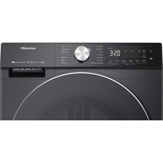 Hisense 5S Series DH5S102BB Heat Pump Tumble Dryer - Black