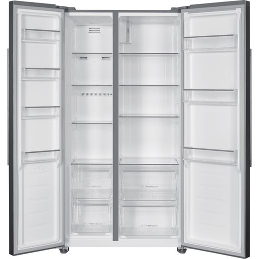 Indesit INGF 6441 XP4UK American Fridge Freezer - Inox