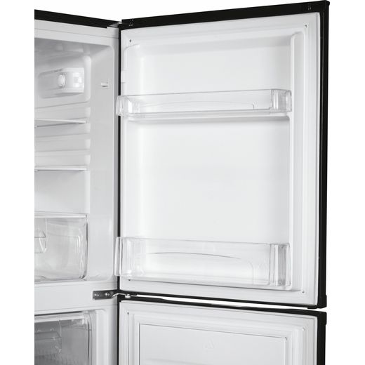 Candy Freestanding 136cm High E Rated 50/50 Fridge Freezer - Black - CCH1S513EBK
