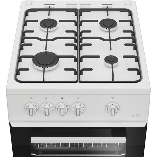 Indesit I5G1KMW Freestanding Gas Cooker - White