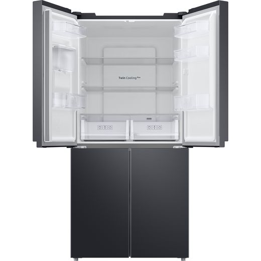 Samsung RF48A401EB4 American Fridge Freezer - Gentle Black Matt