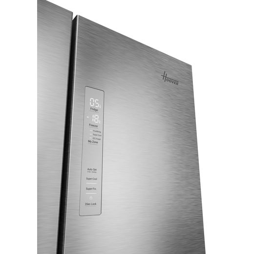 Hoover H-FRIDGE 700 HONFQ2T718EXK American Fridge Freezer - Stainless Steel