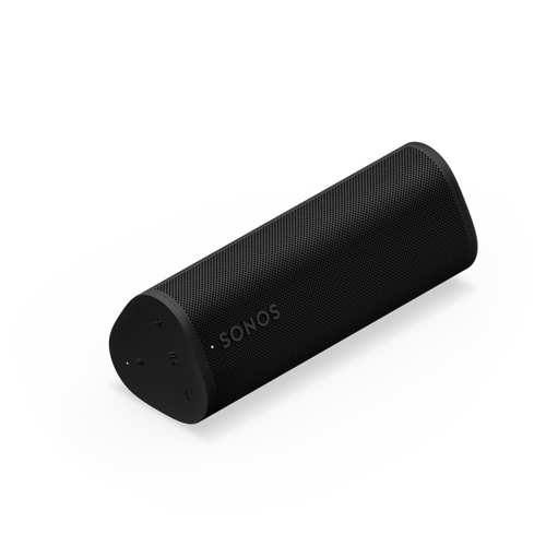 Sonos Roam 2, Wireless, 1.2 m, Stereo portable speaker, Black, Cylinder, Buttons