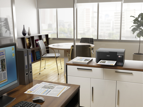 Epson EcoTank ET-2862, Inkjet, Colour printing, 5760 x 1440 DPI, A4, Direct printing, Black