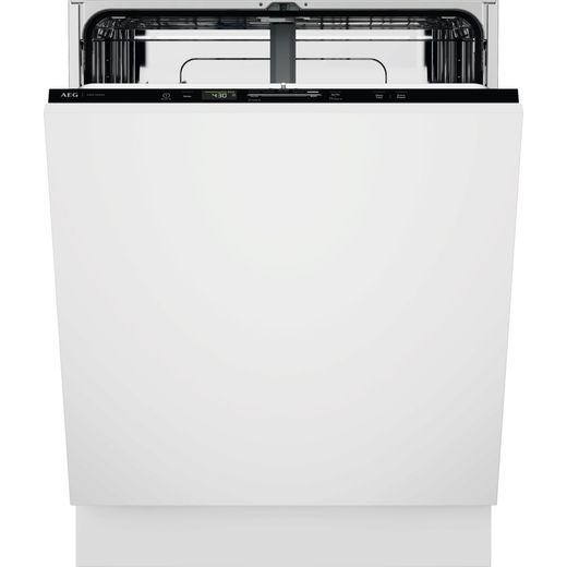 AEG 6000 Series GI6200B1SN Built In Full Size Dishwasher - Black Control Panel