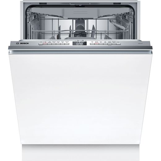 Bosch Series 4 SMH4HVX14G Built In Full Size Dishwasher - Silver
