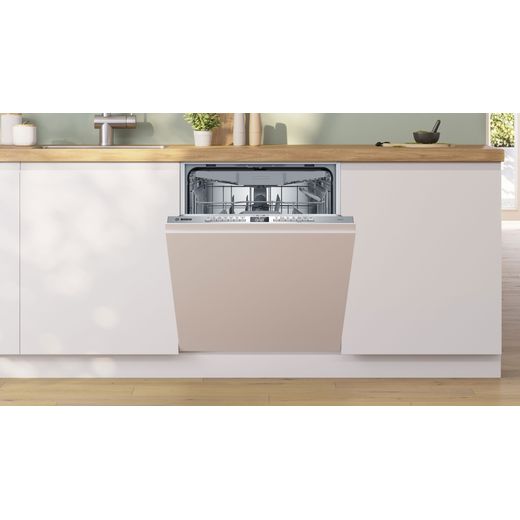 Bosch Series 4 SMH4HVX14G Built In Full Size Dishwasher - Silver