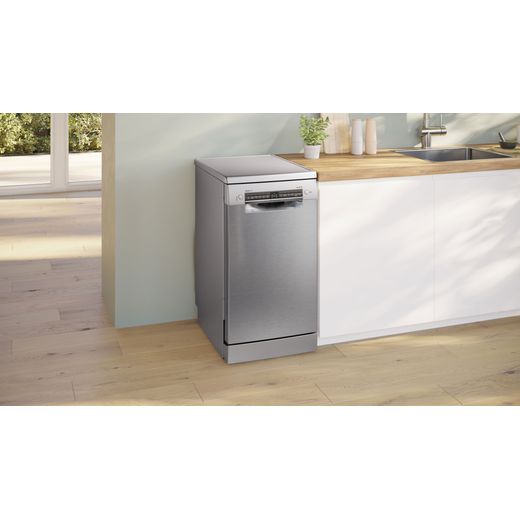 Bosch Series 4 SPS4HMI14G Slimline Dishwasher - Silver