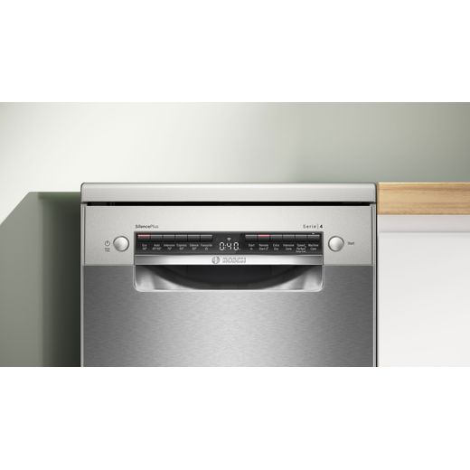 Bosch Series 4 SPS4HMI14G Slimline Dishwasher - Silver