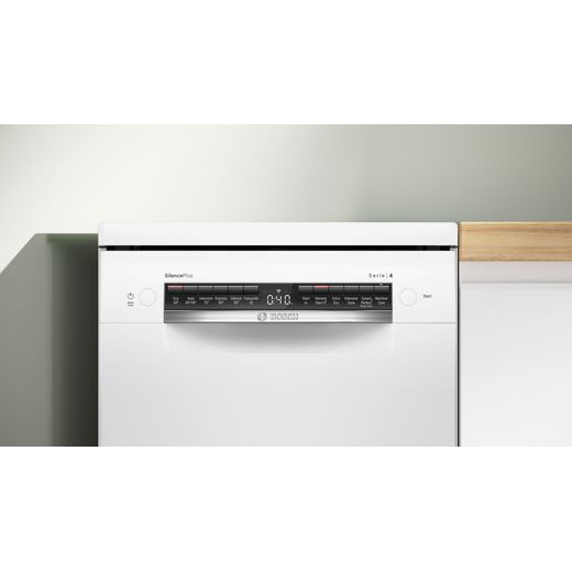 Bosch Series 4 SPS4HMW14G Slimline Dishwasher - White