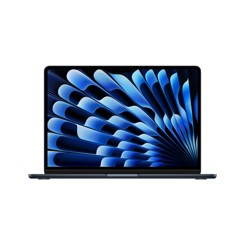 Apple MacBook Air 13-inch : M3 chip with 8-core CPU and 8-core GPU, 8GB, 256GB SSD - Midnight, Apple M, 34.5 cm (13.6