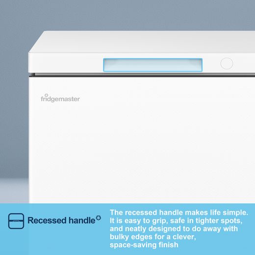 Fridgemaster MCF95E1 Chest Freezer - White