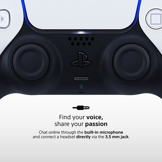 PlayStation White Gaming Controller - P5AEPJSNY02275