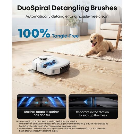 Eufy Omni C28 T211AV20 Robotic Vacuum Cleaner - White