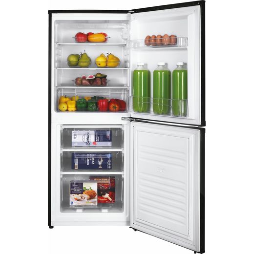 Candy Freestanding 136cm High E Rated 50/50 Fridge Freezer - Black - CCH1S513EBK