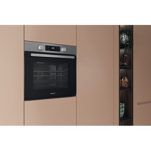 Hotpoint Class 2 HO 258HZ X UK Built In Electric Single Oven - Stainless Steel - A+ Rated