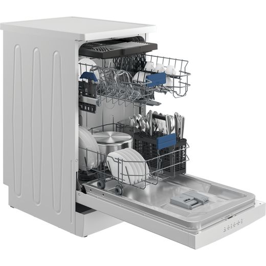 Beko HygieneShield™ BDFS16031W Slimline Dishwasher - White