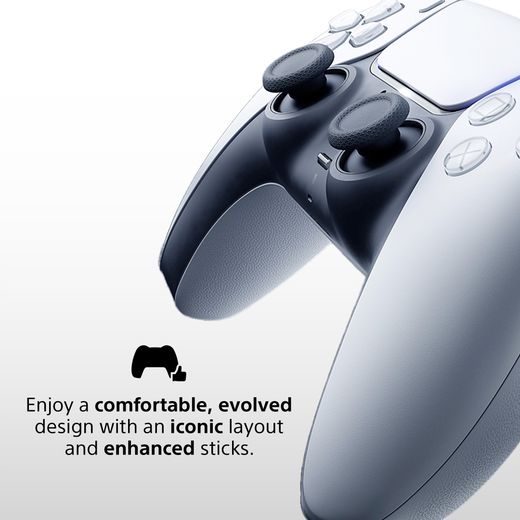PlayStation White Gaming Controller - P5AEPJSNY02275