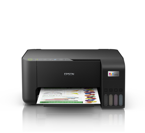 Epson EcoTank ET-2862, Inkjet, Colour printing, 5760 x 1440 DPI, A4, Direct printing, Black