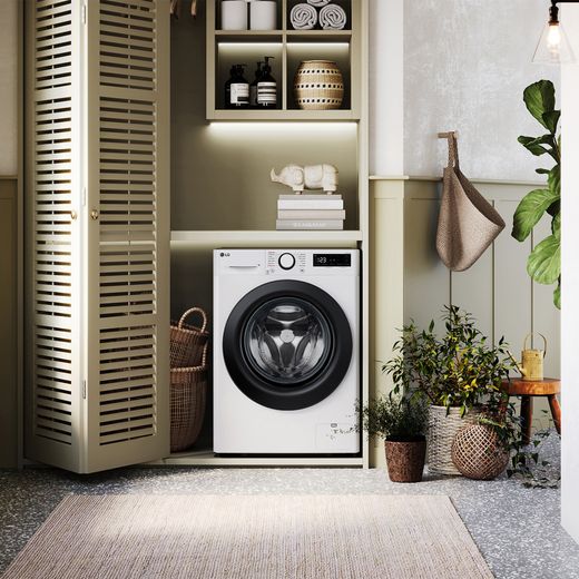 LG Series 4 Pro AI Direct Drive™ FWY706WWTN1 Washer Dryer - White