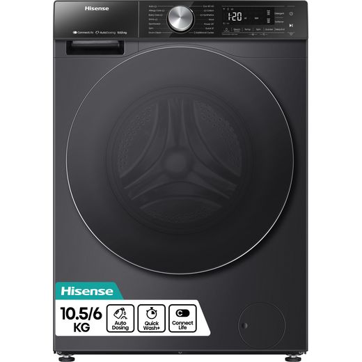 Hisense 5S Series WD5S1045BB Washer Dryer - Black
