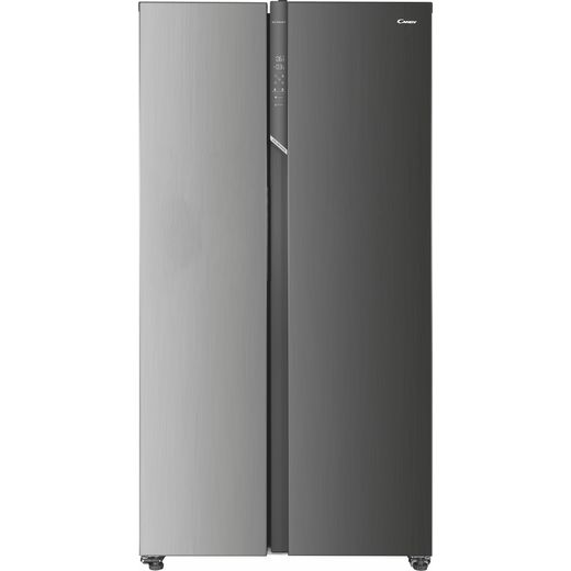 Candy American Fridge Freezer - Stainless Steel - E Rated