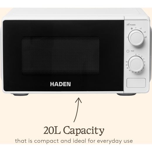 Haden 214188 20 Litre Microwave - White