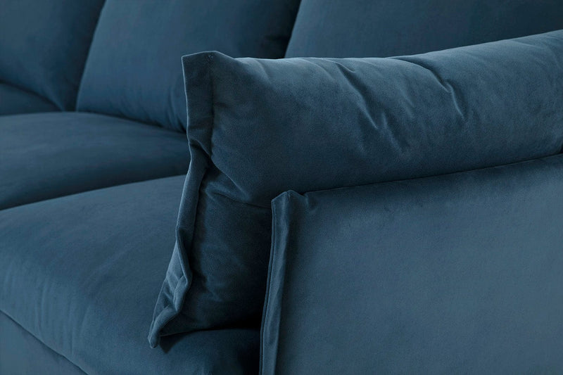 Model 06 3 Seater Sofa Faux Leather Chestnut