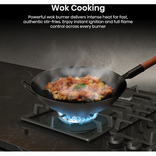 Hisense Hi2 HIPK2PBN60G1 Built In Single Oven & Gas Hob - Black