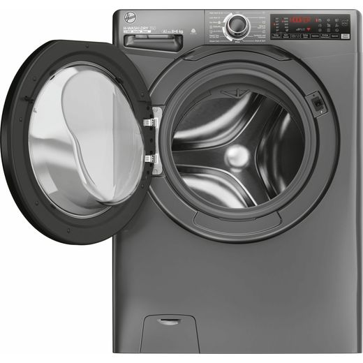 Hoover H-WASH&DRY 350 8Kg / 6Kg Washer Dryer - Graphite - D Rated