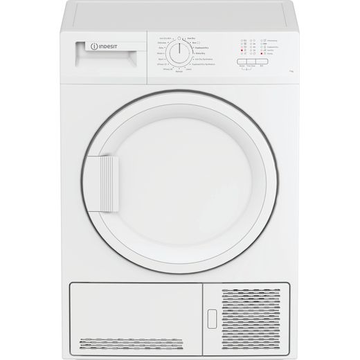 Indesit C YD C82 WWGL UK 8Kg Condenser Tumble Dryer - White
