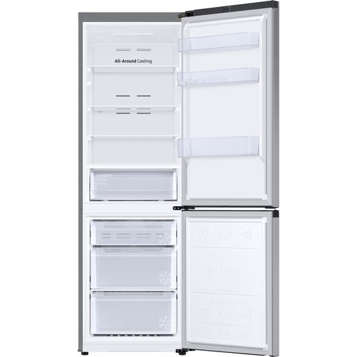 Samsung Series 6 Freestanding 185cm High E Rated 70/30 Fridge Freezer - Silver - RB34C600ESA