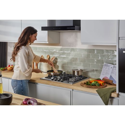 Bosch Series 4 PGP6B5K90 Built In Gas Hob - Stainless Steel