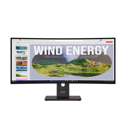 Lenovo ThinkVision T34WD-40 Monitor, 86.4 cm (34