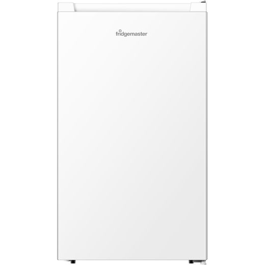 Fridgemaster MUR4894E Compact 84cm High Fridge with Ice Box - White - E Rated