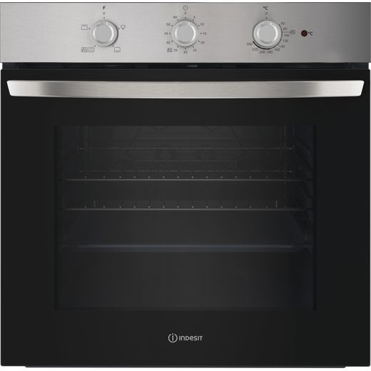 Indesit IO 232H X UK Built In Electric Single Oven - Stainless Steel - A Rated