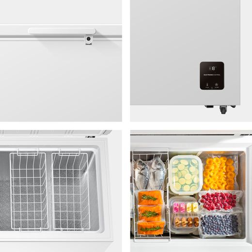 Hisense FC650D4AWLYE Chest Freezer - White